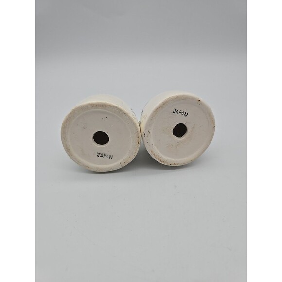 Vintage Mr & Mrs Humpty Dumpty Salt & Pepper Shakers Googly Eyes Japan - Picture 6 of 8